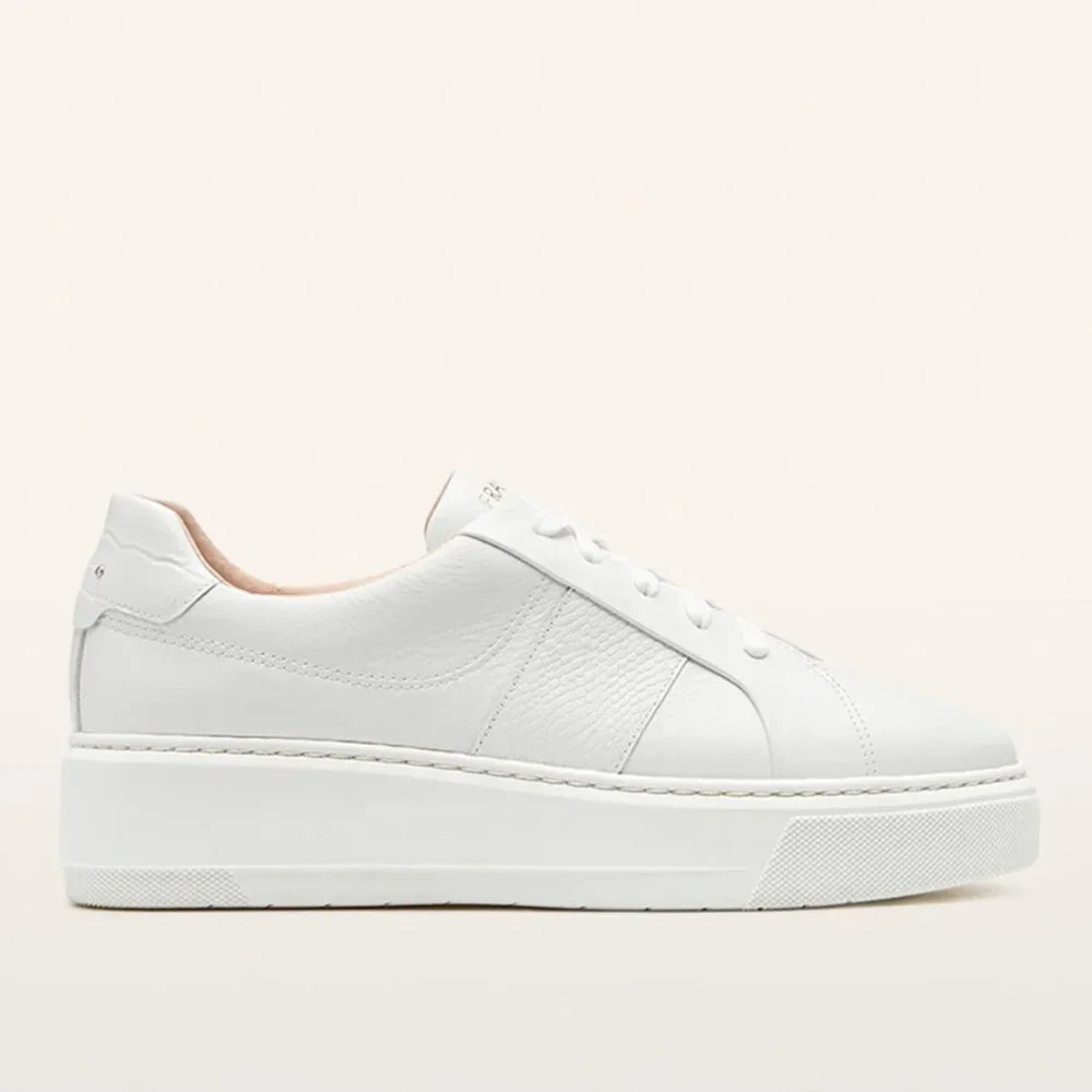 FRANKIE4 Riley Sneakers in White Tumbled - Women's 9.5 - Picture 5 of 5